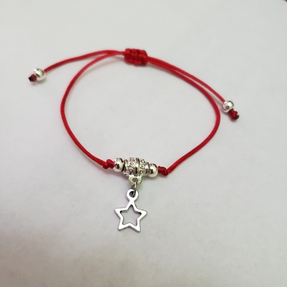 Handmade Adjustable Knots Red Rope - Picture 3 of 4